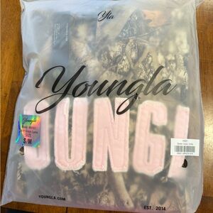 YoungLA Hunting Season Hoodie Green Camo.